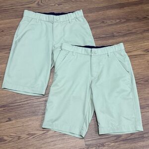 Boys size 12 khaki uniform shorts